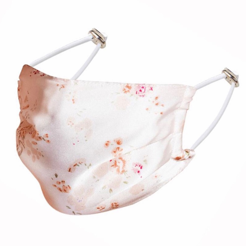 Reusable silk face mask (set of 2)